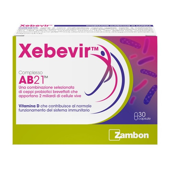 Zambon Xebevir integratore 30 capsule