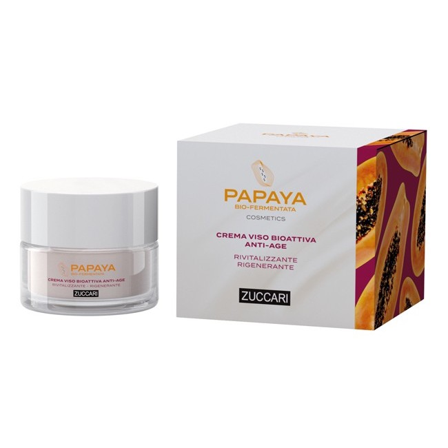 Zuccari Papaya cosmetics crema anti-age bioattiva 50 ml Zuccari Papaya cosmetics crema anti-age bioattiva 50 ml