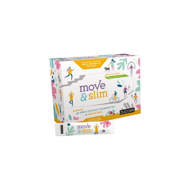 Zuccari Move&slim integratore 25 stickpack 10 ml Zuccari Move&slim integratore 25 stickpack 10 ml