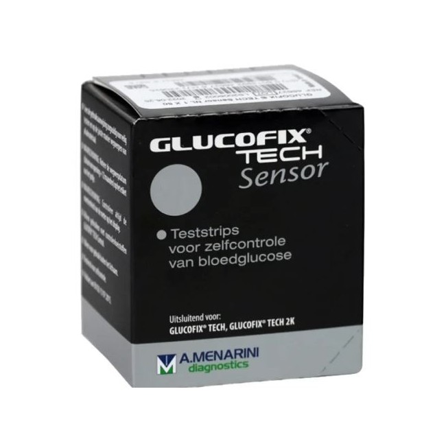 Glucofix® tech sensor a.menarini diagnostics 25 test strips Glucofix® tech sensor a.menarini diagnostics 25 test strips