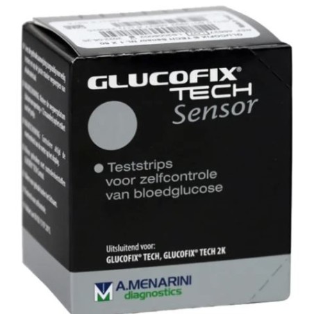 Glucofix® tech sensor a.menarini diagnostics 25 test strips Glucofix® tech sensor a.menarini diagnostics 25 test strips