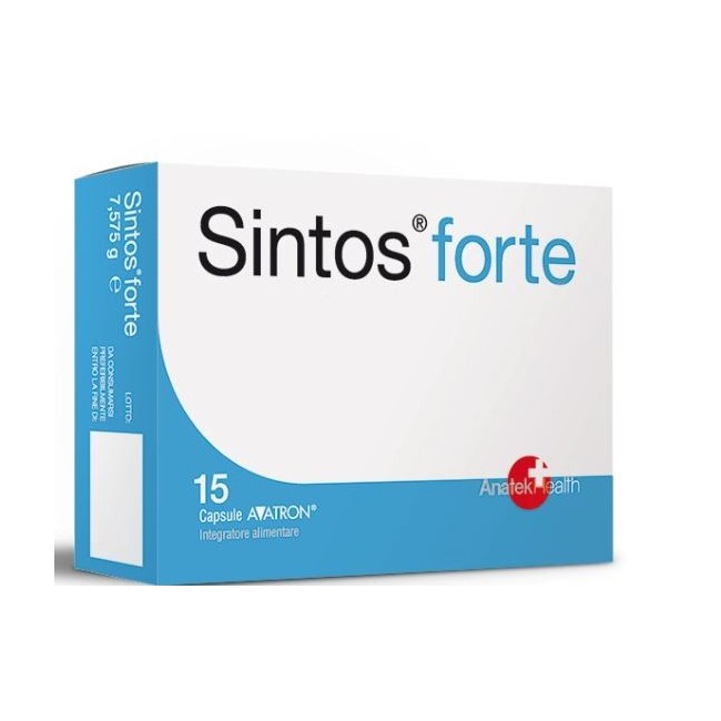 Anatek health Sintos forte integratore 15 capsule
