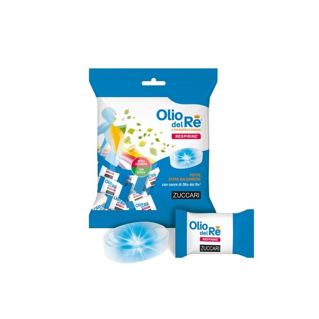 Zuccari Olio del re Respirine pepite balsamiche 60 g Zuccari Olio del re Respirine pepite balsamiche 60 g