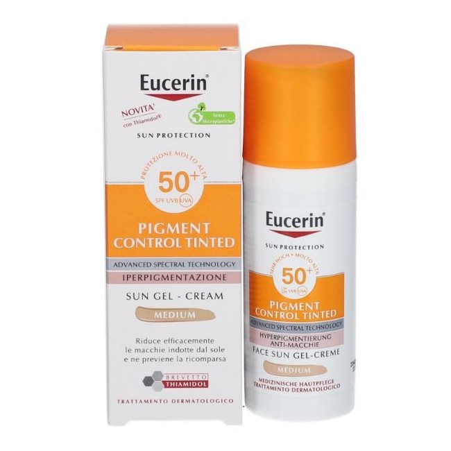 Beiersdorf Eucerin Sun Pigment Control Tinted Spf50+ Medium 50 Ml Beiersdorf Eucerin Sun Pigment Control Tinted Spf50+ Medium 50 Ml
