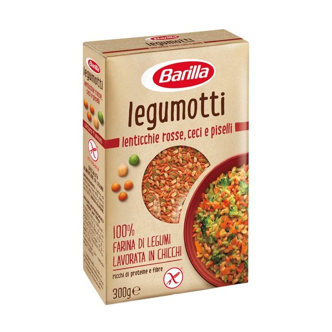 Barilla legumotti lenticchie rosse ceci piselli 300 g