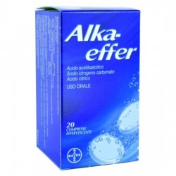 Bayer Alkaeffer 20 Compresse Effervescenti farmaco digestivo