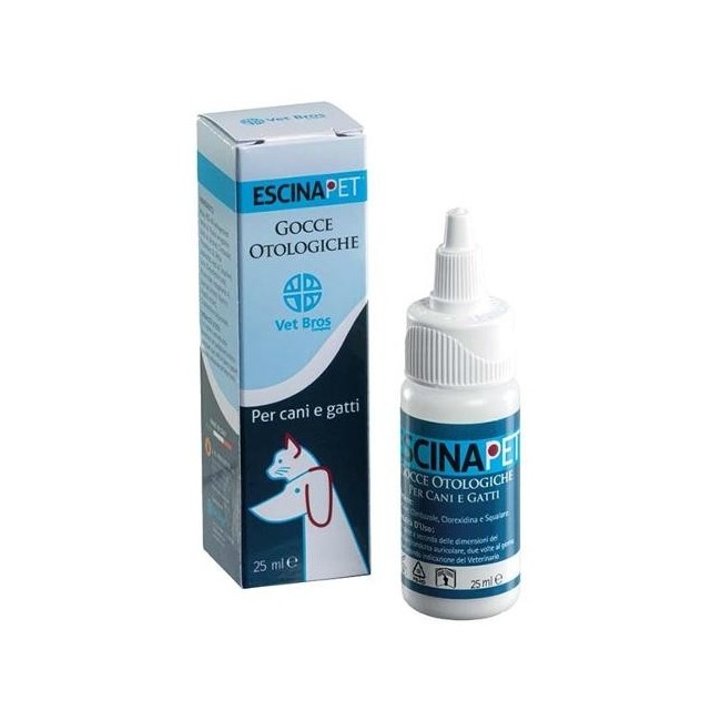 Escinapet gocce otologiche vet bros 25ml