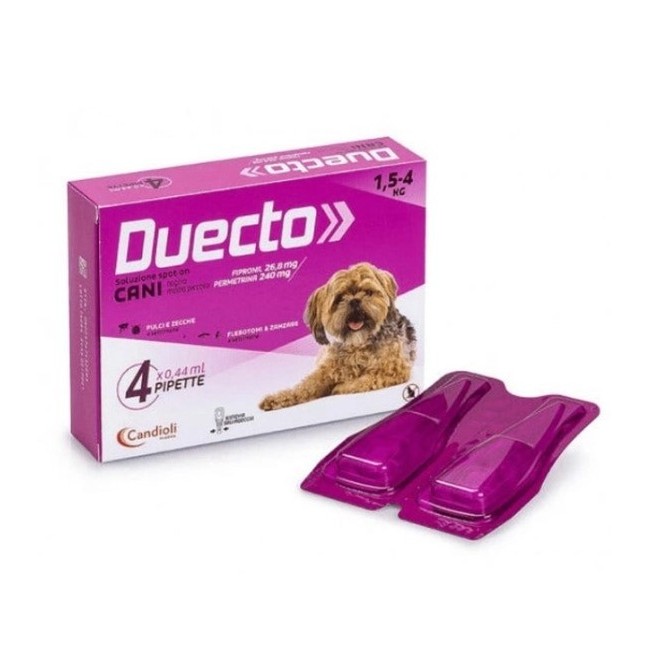 Duecto cani 1,5-4kg candioli 4x0,44ml Duecto cani 1,5-4kg candioli 4x0,44ml