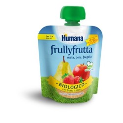 Humana Italia Frullyfrutta Mela Pera Fragola 90 gr