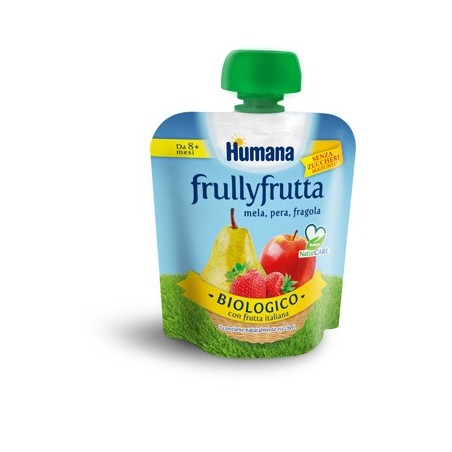 Humana Italia Frullyfrutta Mela Pera Fragola 90 gr