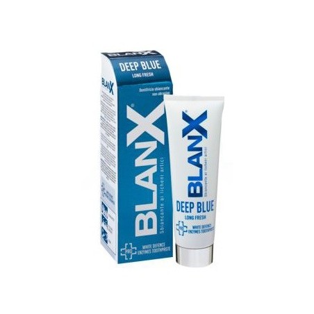 Blanx Deep Blue Dentifricio Sbiancante Non Abrasivo 25 Ml Blanx Deep Blue Dentifricio Sbiancante Non Abrasivo 25 Ml