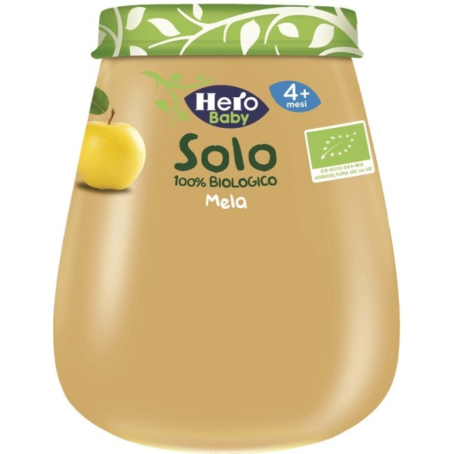 Fater Hero Solo Omogeneizzato Mela 100% Bio 120 G Fater Hero Solo Omogeneizzato Mela 100% Bio 120 G