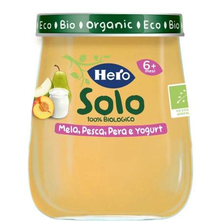 Fater Hero Baby Solo Omogeneizzato Merenda Frutta-yogurt 120 G Fater Hero Baby Solo Omogeneizzato Merenda Frutta-yogurt 120 G