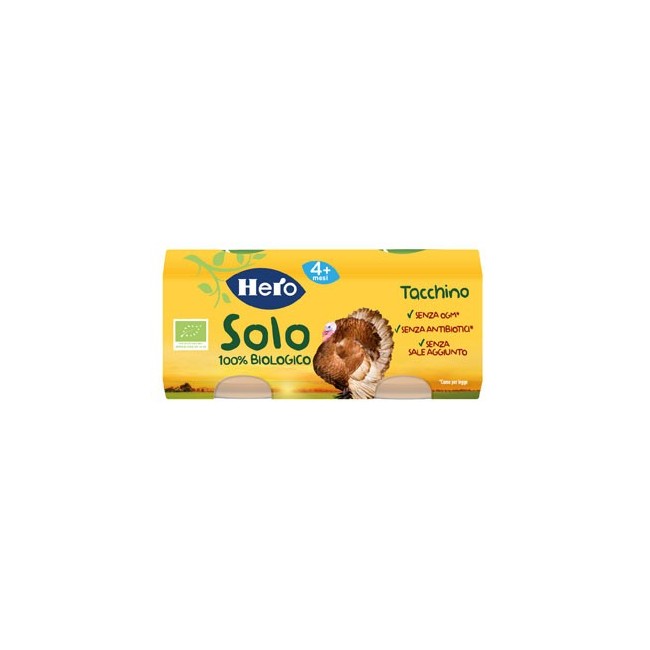 Fater Hero Solo Omogeneizzato Tacchino 2 X 80 G Fater Hero Solo Omogeneizzato Tacchino 2 X 80 G