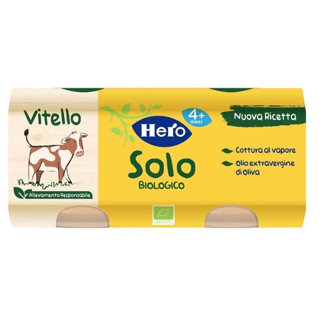 Fater Hero Baby Solo Omogeneizzato Vitello 2x80 G Fater Hero Baby Solo Omogeneizzato Vitello 2x80 G