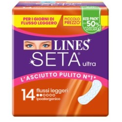 Fater Lines Seta Ultra Assorbenti Leggero Dwct 14 Pezzi