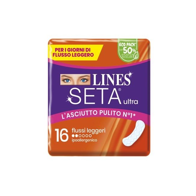Fater Lines Seta Ultra Assorbenti Leggero 16 Pezzi