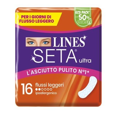 Fater Lines Seta Ultra Assorbenti Leggero 16 Pezzi