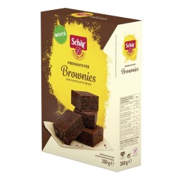Dr Schar Preparato Per Brownies Con Cioccolato Belga 350 G