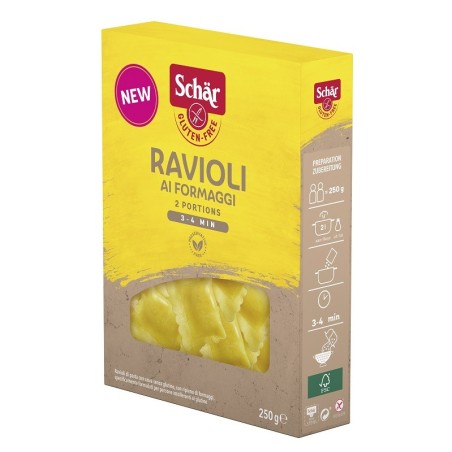 Dr Schar Ravioli Ai Formaggi pasta senza glutine 250 G