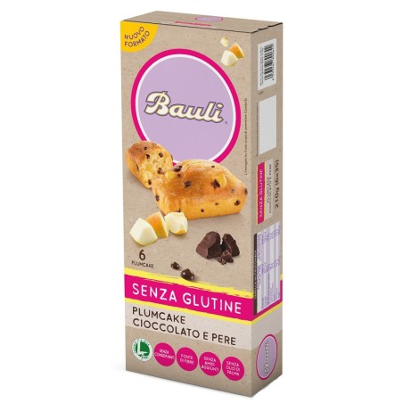 Alpipan Bauli Plumcake Cioccolato-pere 6x35 grammi