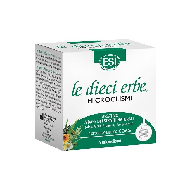 Esi Le Dieci Erbe Microclismi Esi Le Dieci Erbe Microclismi