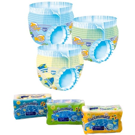 Ontex Swimmies Pannolino Pants S3 12 Kg+ Taglia M 11 Pezzi Ontex Swimmies Pannolino Pants S3 12 Kg+ Taglia M 11 Pezzi