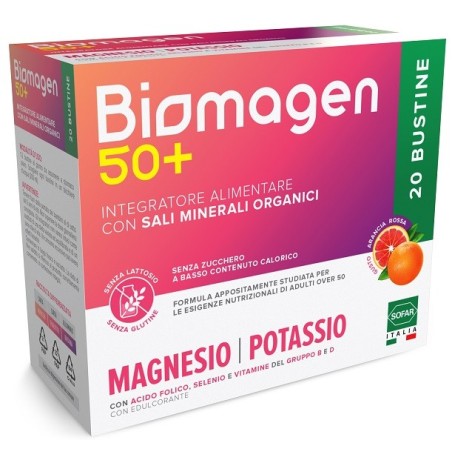 Sofar Biomagen 50+ Senza Zuccheri 20 Bustine Sofar Biomagen 50+ Senza Zuccheri 20 Bustine