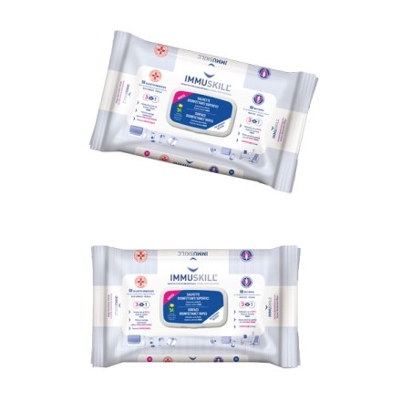 Sixtem Life Immuskill Salviette Disinfettanti Superfici 50 Pezzi