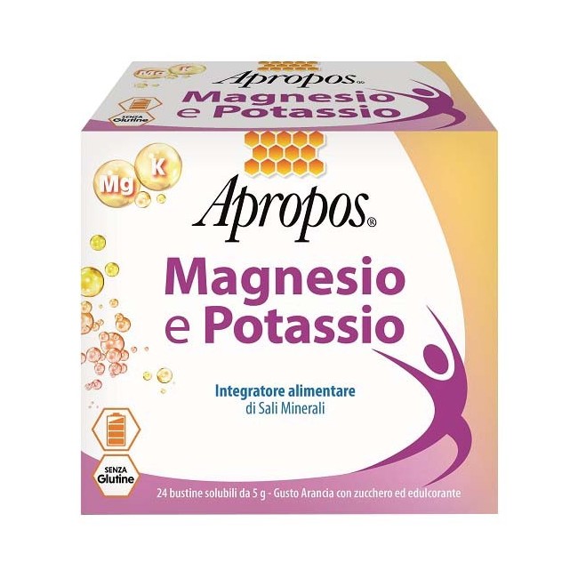 Desa Pharma Apropos Magnesio Potassio 24 Bustine Gusto Arancia
