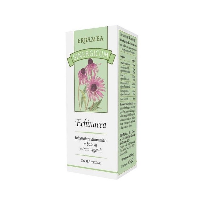 Erbamea Sinergicum Echinacea 50 Compresse integratore Erbamea Sinergicum Echinacea 50 Compresse integratore