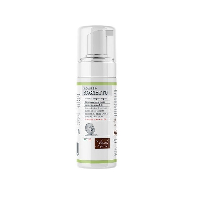 Artsana Fiocchi Di Riso Mousse Bagnetto Talco 200 Ml Artsana Fiocchi Di Riso Mousse Bagnetto Talco 200 Ml