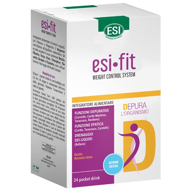 Esi Fit Depura integratore 24 Pocket Drink Esi Fit Depura integratore 24 Pocket Drink