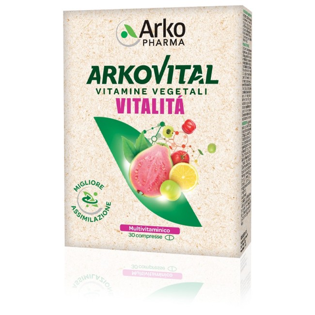 Arkofarm Arkovital Vitalita' 30 Compresse Arkofarm Arkovital Vitalita' 30 Compresse