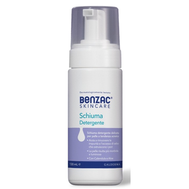 Galderma Italia Benzac Skincare Schiuma Detergente 130 Ml Galderma Italia Benzac Skincare Schiuma Detergente 130 Ml