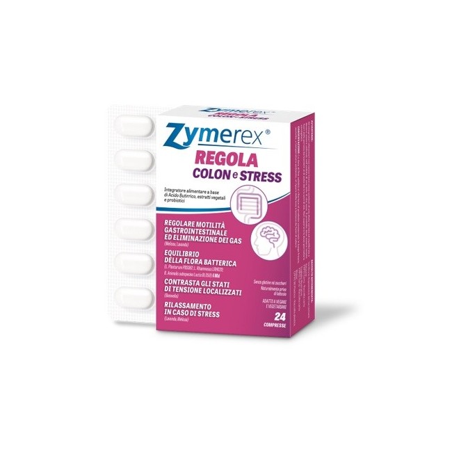 Wilco Farma Su Zymerex Regola Colon e Stress 24 Compresse