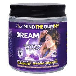 The Gummy Dream 60 Pastiglie Gommose Gusto Mirtillo Senza Zucchero