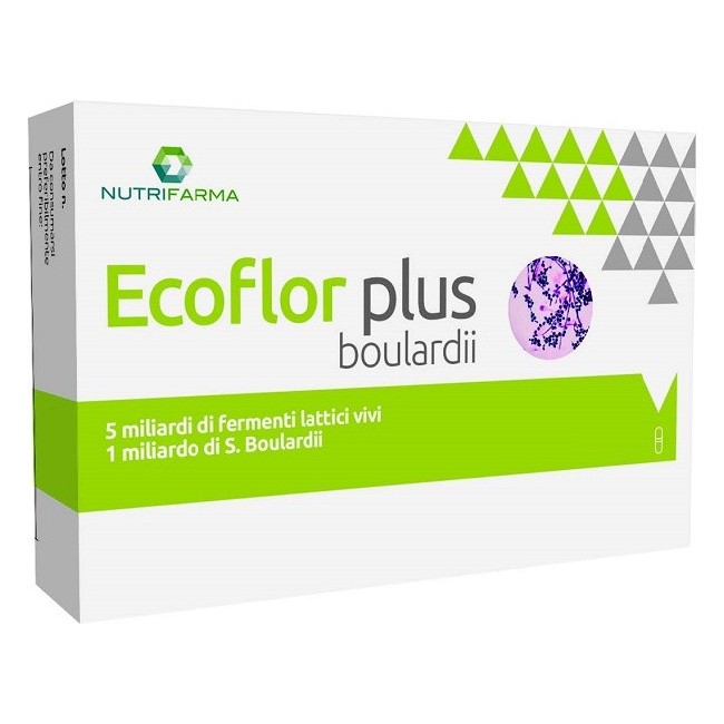Aqua Viva Ecoflor Plus Boulardii integratore 20 Capsule Aqua Viva Ecoflor Plus Boulardii integratore 20 Capsule