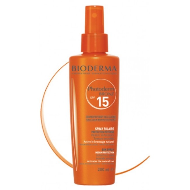 Bioderma Photoderm Bronz Spray Spf15 200ml Bioderma Photoderm Bronz Spray Spf15 200ml