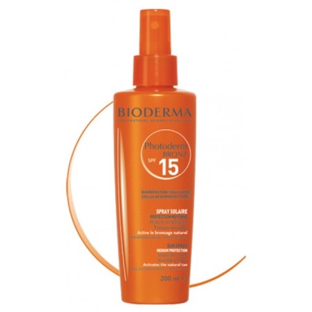 Bioderma Photoderm Bronz Spray Spf15 200ml Bioderma Photoderm Bronz Spray Spf15 200ml