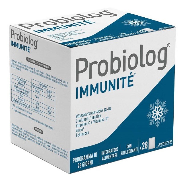 Mayoly Italia Probiolog Immunite' 28 Bustine Da 3,3 G Mayoly Italia Probiolog Immunite' 28 Bustine Da 3,3 G