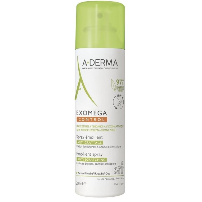 Aderma Exomega Spray Emolliente antiprurito 200 Ml Aderma Exomega Spray Emolliente antiprurito 200 Ml