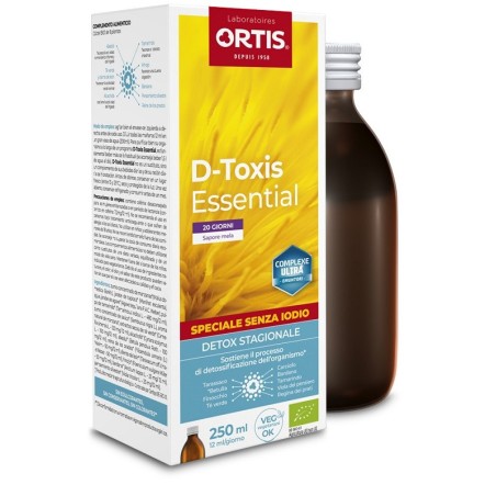 Ortis Laboratoires D-toxis Essential Mela Senza Iodio Bio 250 Ml Ortis Laboratoires D-toxis Essential Mela Senza Iodio Bio 250 Ml