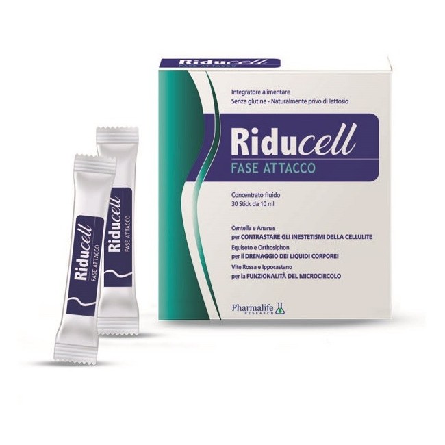 Pharmalife Research Riducell Fase Attacco 30 Stick Da 10 Ml Pharmalife Research Riducell Fase Attacco 30 Stick Da 10 Ml