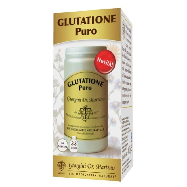 Dr. Giorgini Ser-vis Glutatione Puro 100 grammi Dr. Giorgini Ser-vis Glutatione Puro 100 grammi