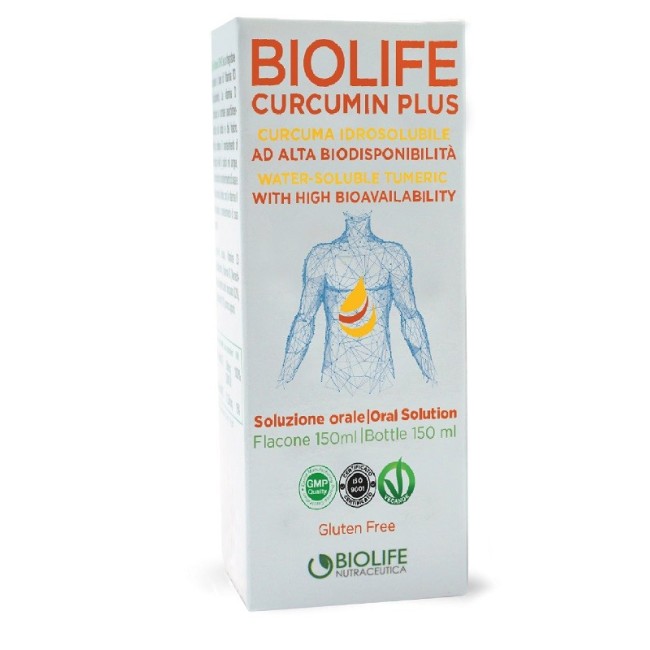 Nutraceutica Biolife Curcumin Plus integratore 150 Ml Nutraceutica Biolife Curcumin Plus integratore 150 Ml