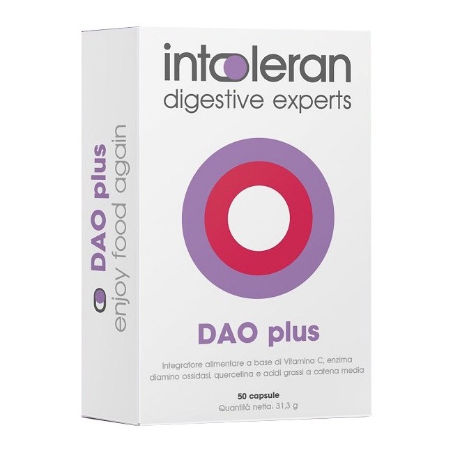 Intoleran Dao Plus 50 Capsule integratore per la digestione