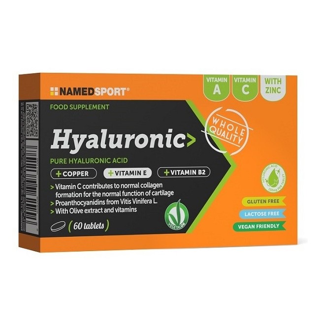 Namedsport Pure Hyaluronic Acid 60 Compresse Namedsport Pure Hyaluronic Acid 60 Compresse