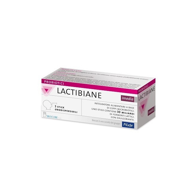 Lactibiane Imedia Integratore Alimentare 5 Stick Lactibiane Imedia Integratore Alimentare 5 Stick