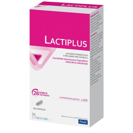 Biocure Lactiplus 56 capsule integratore di probiotici